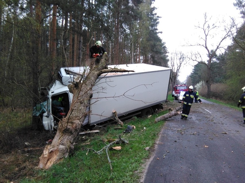 Akcja ratownicza w Skwierzynie [ZDJĘCIA]