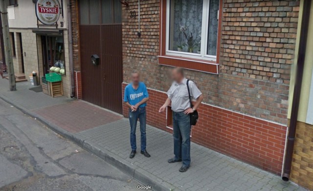 Myszkowianie w oku Google Street View