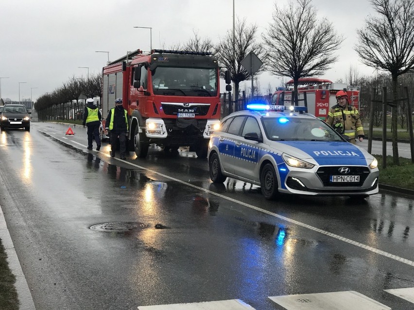 Kolizja na 11 Listopada w Słupsku. 23-latka najechała na tył...