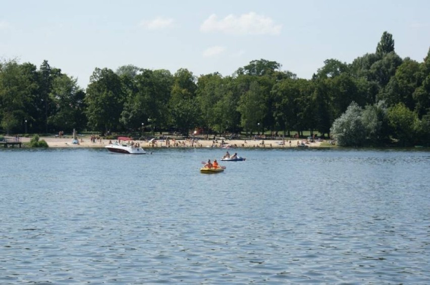 Plaża towarzyska w Ślesinie - gorąco i bez nudy