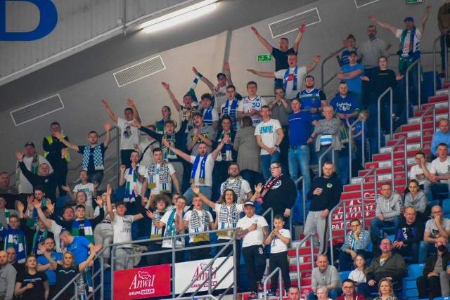 Kibice na meczu Anwil Włocławek - PGE Spójnia Stargard.