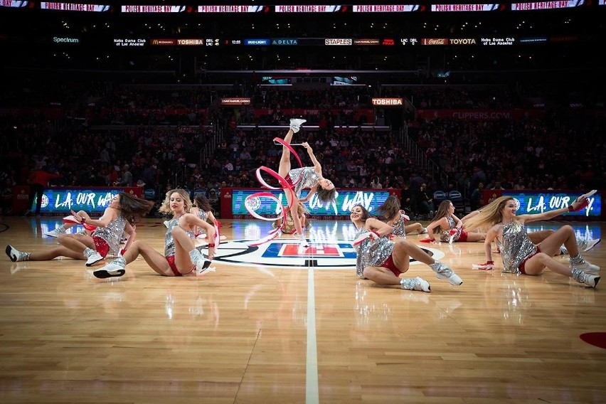 Gdyńskie cheerleaderki zatańczyły w Los Angeles, podczas Polish Heritage Day [zdjęcia]