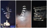 Gorlice. Niesamowity nocny pokaz grupy Flying Dragons Team nad Miastem Światła. Efekty zapierały dech w piersiach [ZDJĘCIA]