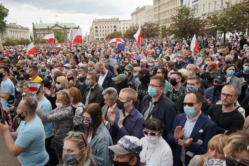 Rafał Trzaskowski, kandydat Koalicji Obywatelskiej na...