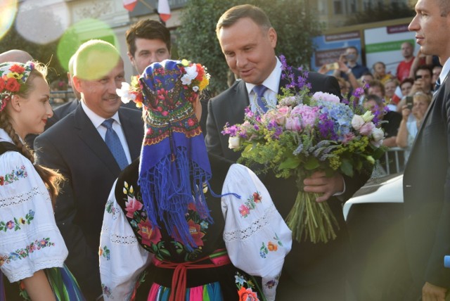 Prezydent Andrzej Duda kilka tygodni temu odwiedził Krotoszyn.