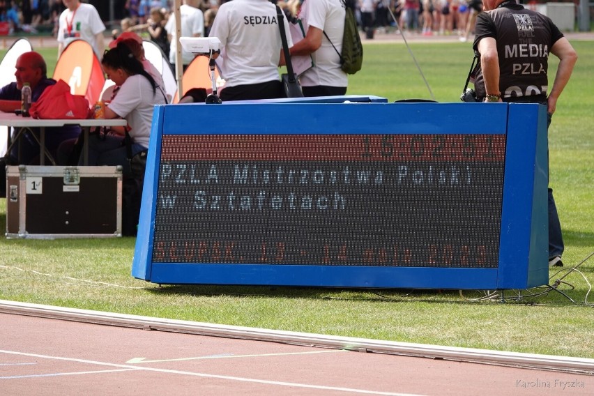 Zawodniczki UKS Czempion Bełchatów podczas rywalizacji...