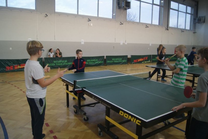 Turniej tenisa stołowego w Krzyżanowie