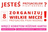 Amazonki w Małopolsce będą zachęcać do badania piersi podczas meczów piłkarskich