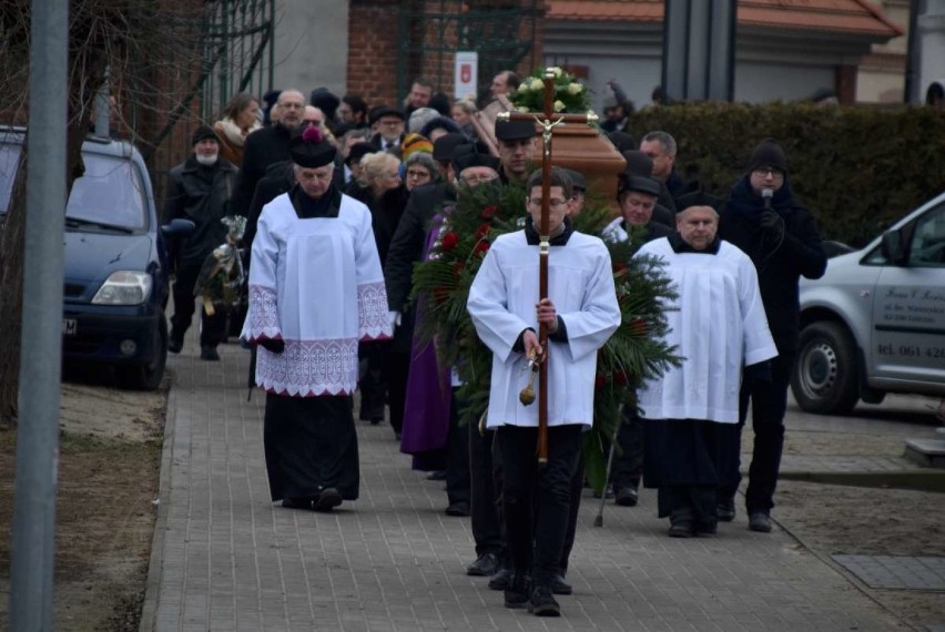 Pożegnanie Macieja Frankowskiego na cmentarzu św. Krzyża