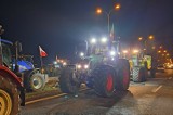 Trwa rolniczy protest w powiecie poddębickim. Zablokowana jest m.in. autostrada A2 ZDJĘCIA