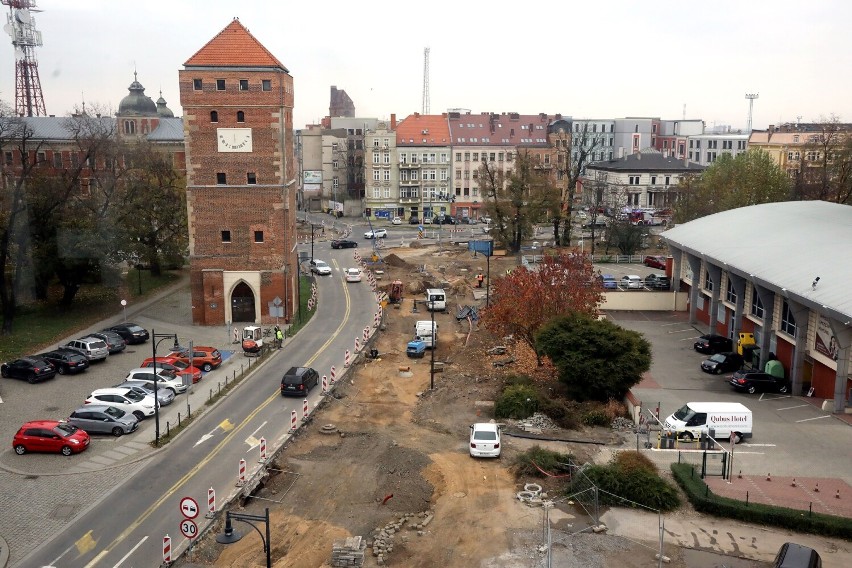 Fragment ul. Nowej od Zamkowej do skrzyżowania z Pocztową jest wyłączony z ruchu.