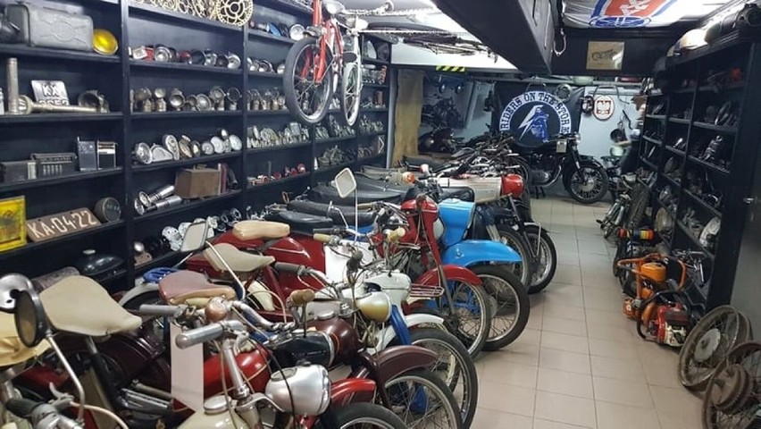 Muzeum Motocykli z Duszą prowadzone przez klub Riders on the...