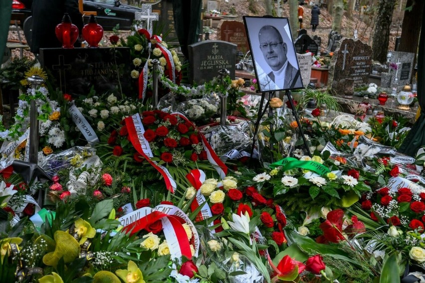 Uroczystości pogrzebowe Andrzeja Trojanowskiego