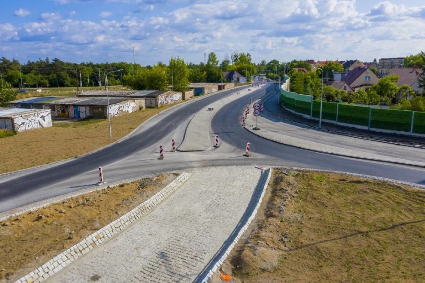 Tymczasem na "małej" obwodnicy cały czas trwają prace...