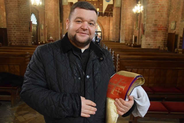 Ks. Arkadiusz Wiącek jest wikariuszem w parafii p.w. Najświętszego Serca Pana Jezusa przy ul. Chodkiewicza w Gorzowie.