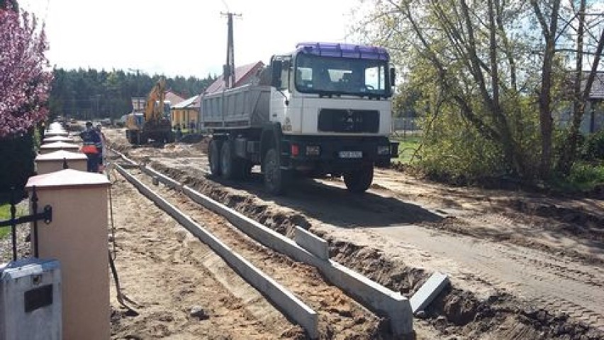 Powstają nowe drogi w Budzyniu