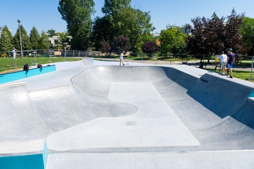 Kraków. Skatepark przy osiedlu Widok prawie gotowy. Otwarcie - 14 sierpnia