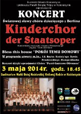 Koncert Światowej sławy chóru dziecięcego z Berlina Kinderchor der Staatsoper