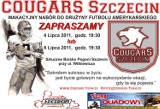 Wakacyjny nabór do drużyny futbolu amerykańskiego Cougars Szczecin