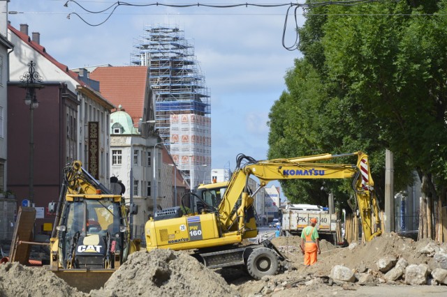 Rozkopana ul. Sikorskiego