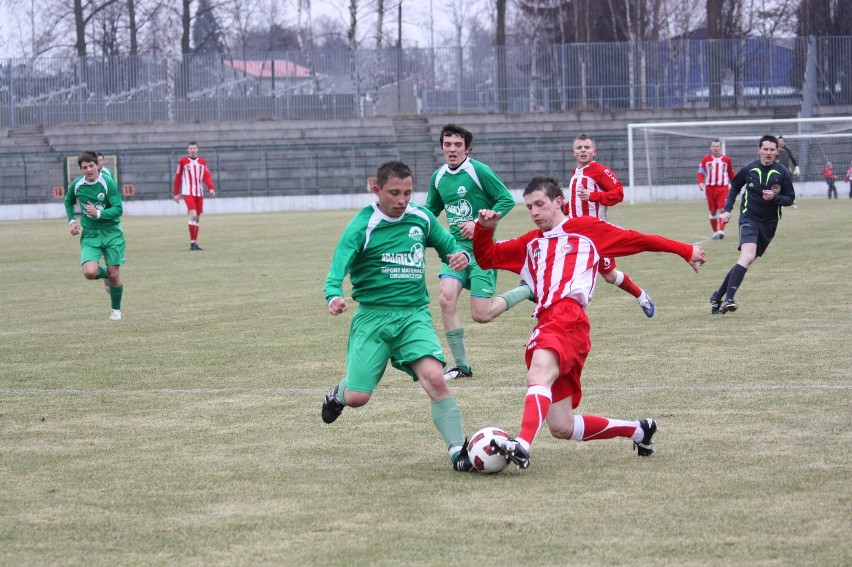 Szczakowianka - Zieloni 3:2 [ZDJĘCIA]. Rafał Łybyk uratował wygraną!