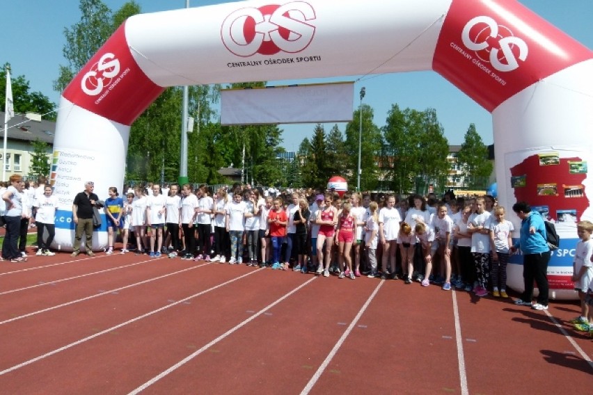 Polska Biega - 800 uczniów pobiegło w Spale