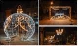 Na szamotulskim Rynku pojawiły się świąteczne iluminacje