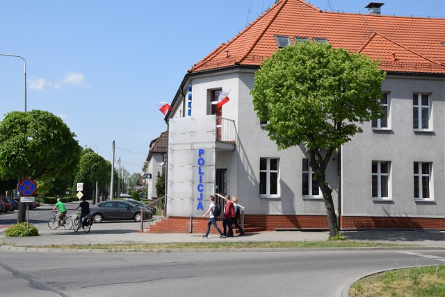 Komenda Powiatowa Policji w Lublińcu.