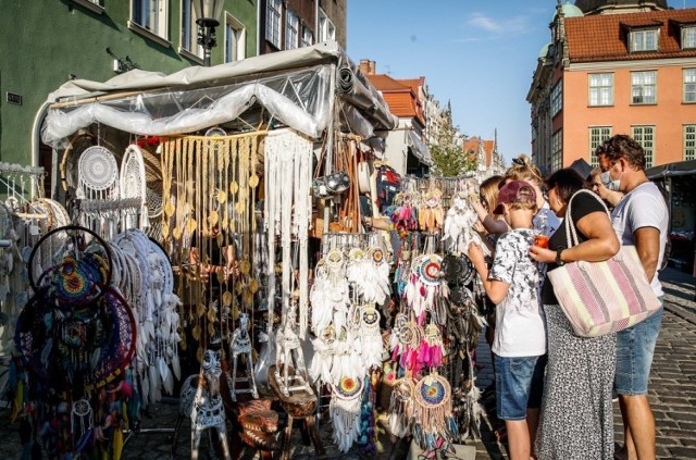 Ostatni weekend Jarmarku św. Dominika 2020 w Gdańsku.