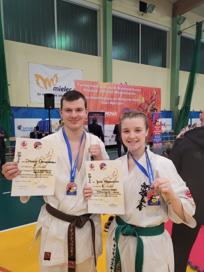 Karatecy z UKS OBI wywalczyli kwalifikację na Mistrzostwa...