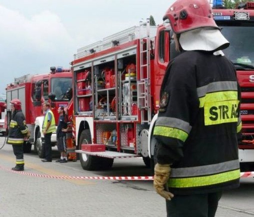 Do walki z pożarem włączyło się 19 zastępów straży pożarnej