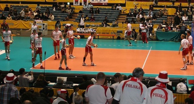 http://commons.wikimedia.org/wiki/File:Volleyball_WC_2006_Poland_pre-semifinal.jpg