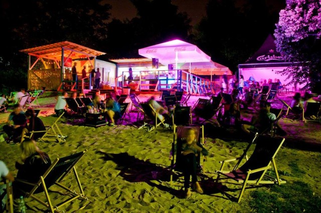 Otwarcie Boogaloo Beach Bar Plaża Żoliborz 14 czerwca 2014 Warszawa