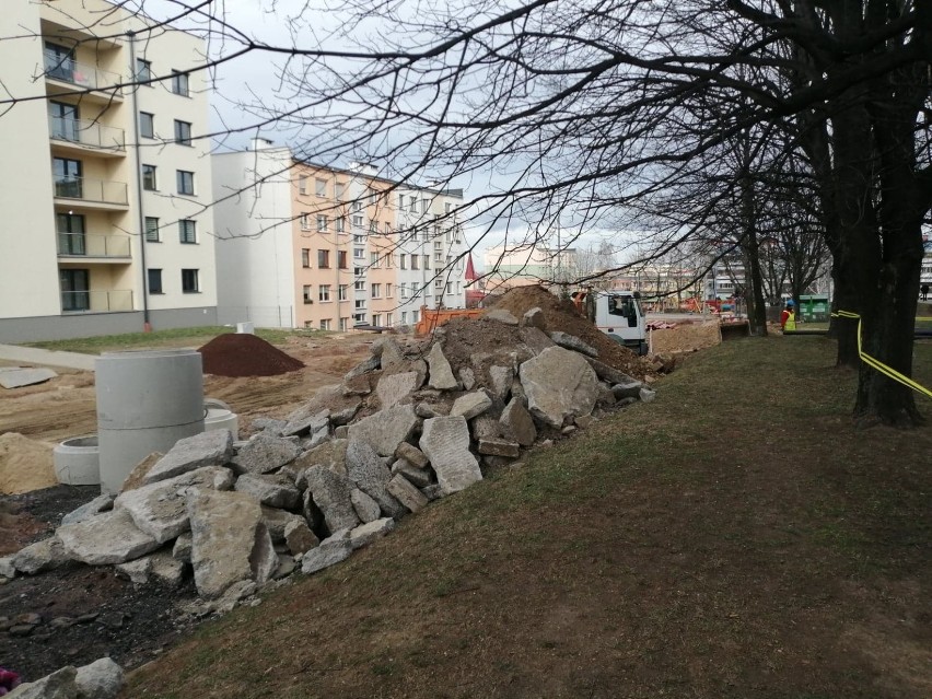 Remont ulicy Nałkowskiej w Wałbrzychu