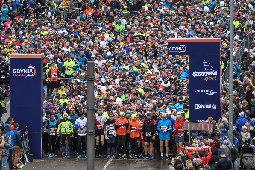 Na trasie Gdynia Półmaratonu i wokół niej działo się wiele...