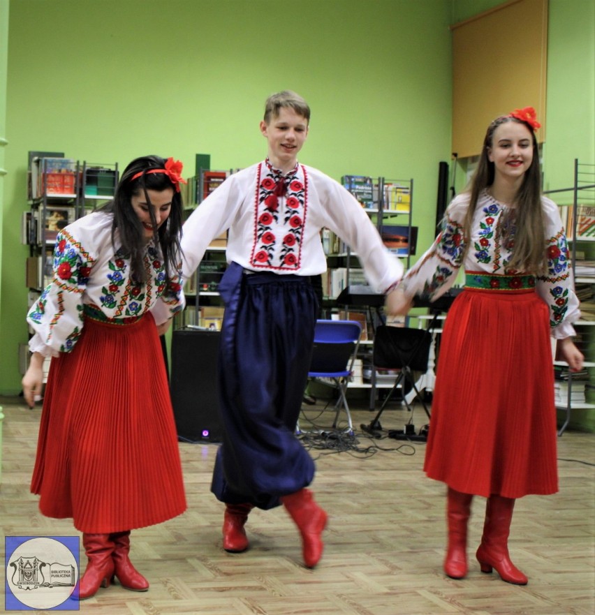 Zespół z Ukrainy wystąpił w bibliotece w Świebodzinie