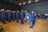 Ślubowanie policjantów w Krakowie. Mamy 77 nowych funkcjonariuszy