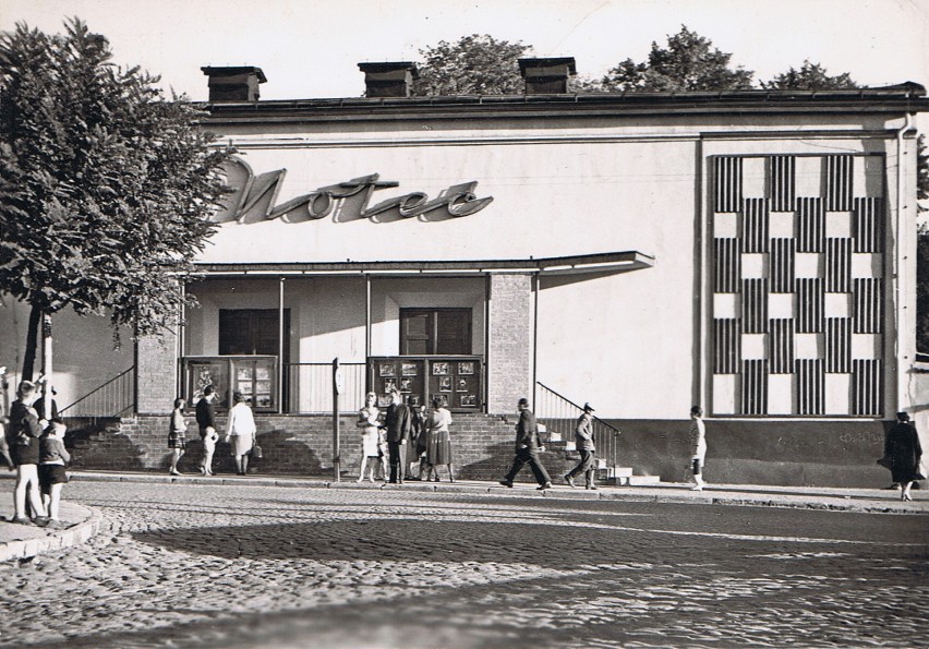 Kino "Noteć" na starej fotografii