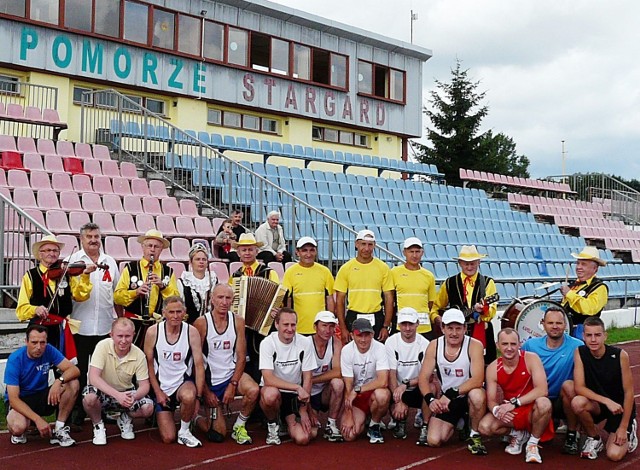 Kapela z Marianowa uczestniczy w różnych wydarzeniach w regionie. Między innymi przygrywała biegaczom na stadionie w Stargardzie.