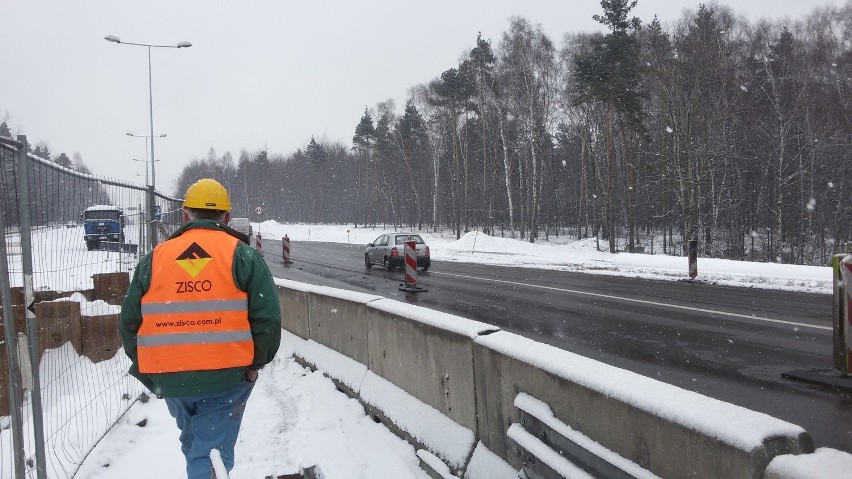 Trwa przebudowa mysłowickiego węzła na A4