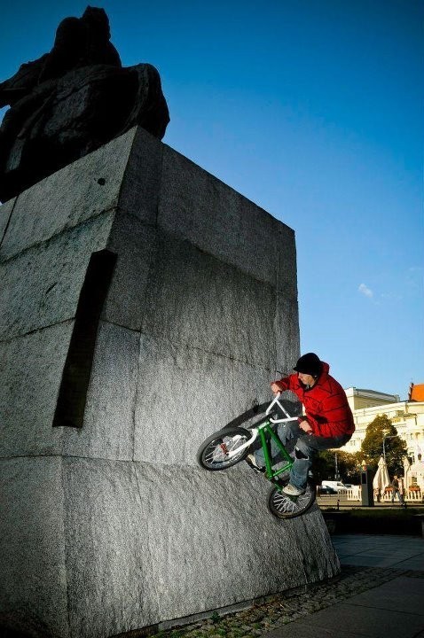 Krystian Cieślak. Wallride