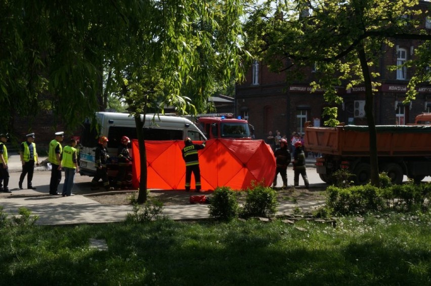 Wypadek w Zabrzu przy ul. Okrzei