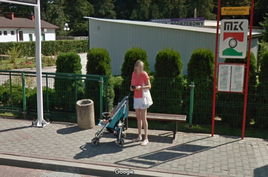Mieszkańcy Jastrzębia-Zdroju na zdjęciach Street View
