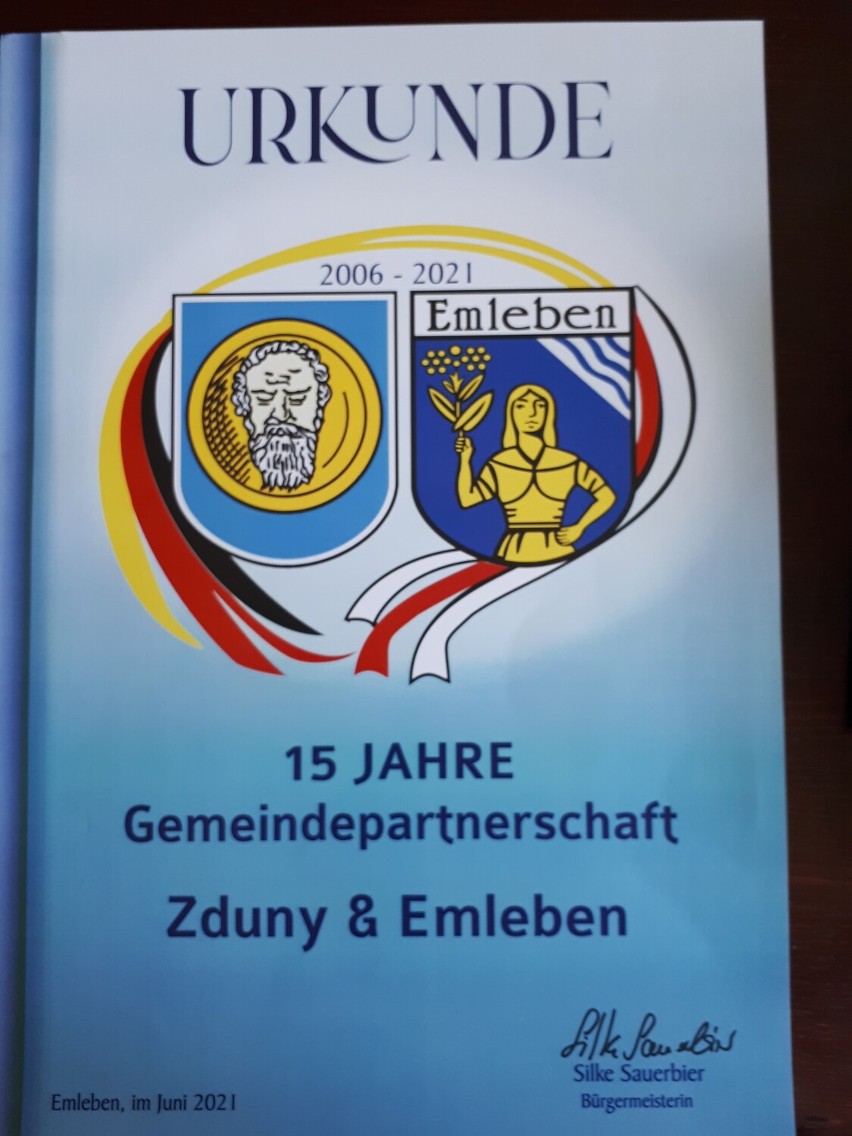 15 lat współpracy polsko-niemieckiej miast Zduny-Emleben [ZDJĘCIA]