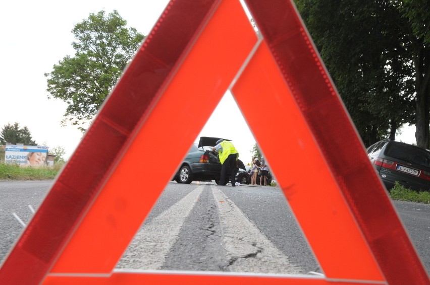 Lubartów: Wypadek na obwodnicy. Dwie osoby ranne