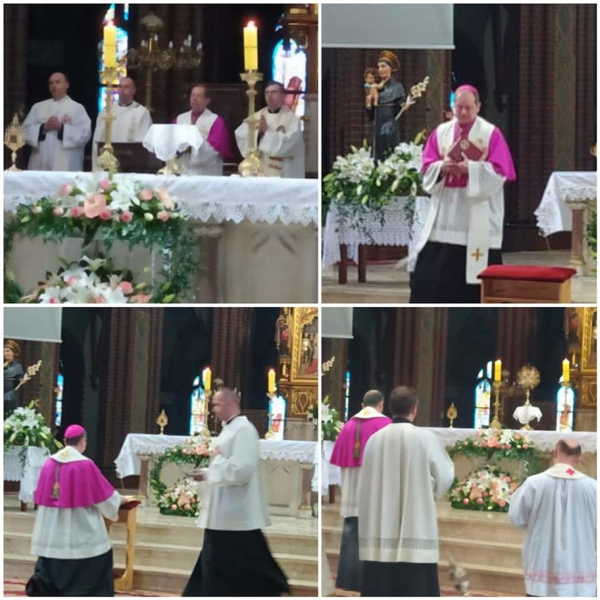Biskup Olszowski gościł w Bazylice Świętego Antoniego w...
