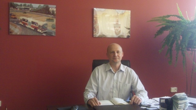 Dariusz Lisek, prezes MPK w Kraśniku