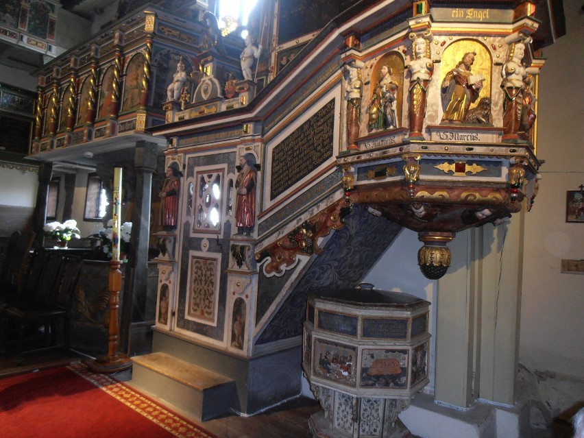 Region Kozła - kościół drewniany w Klępsku [zdjęcia]