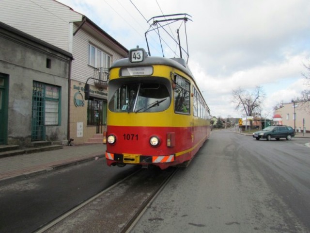 Do godziny 14 nie będą kursowały tramwaje do Lutomierska. ...