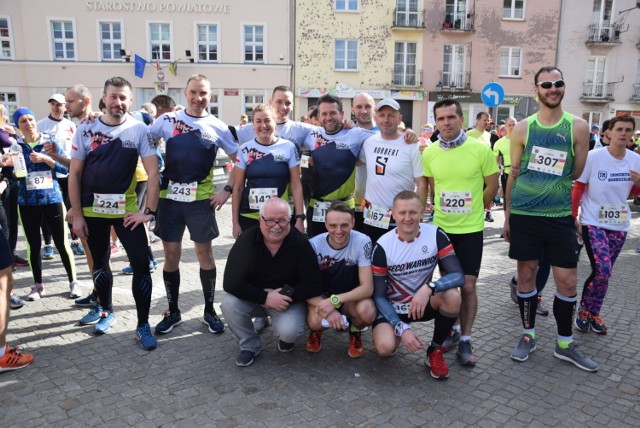 II Półmaraton Świebody i Sulecha 24 marca 2019 - start pod Ratuszem w Sulechowie z metą pod Ratuszem w Świebodzinie